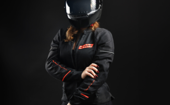 veste de moto noire